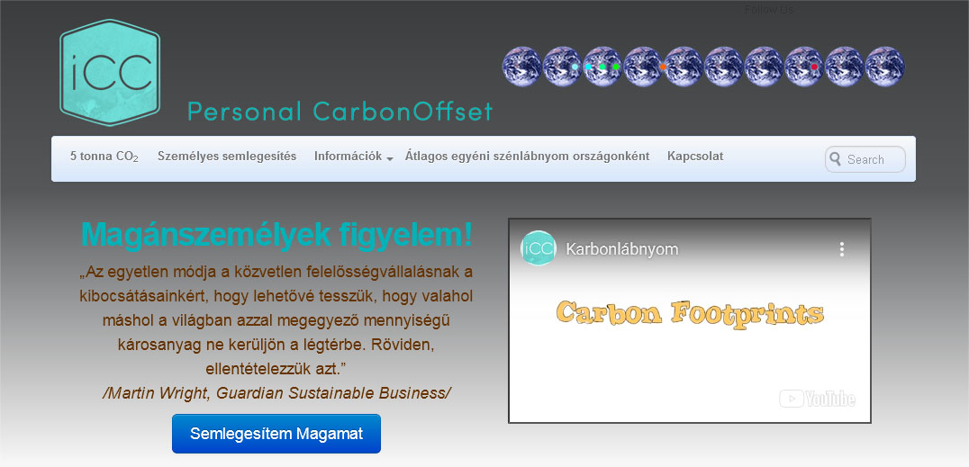 A karbonsemlegesség a fenntarthatóság megkerülhetetlen eleme... - Legyél te is karbonsemleges!